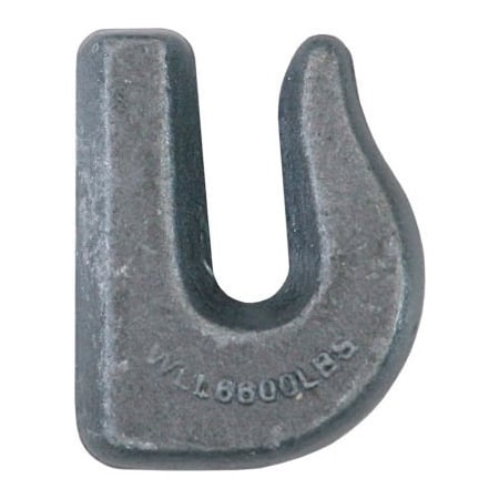 Buyers Products 3/8 Inch Drop Forged Weld-On Heavy-Duty Towing Hook - Grade 70 B2409W375